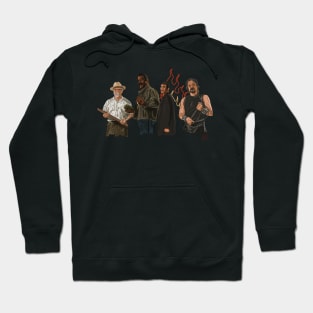 From Dusk Till Dawn: a Minister, Vet, Gecko & Sex Machine Walk Into A Bar Hoodie